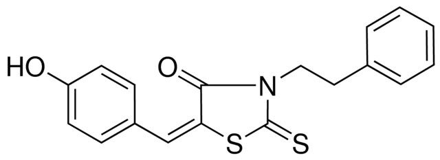 5-(4-HYDROXYBENZYLIDENE)-3-(2-PHENYLETHYL)-2-THIOXO-1,3-THIAZOLIDIN-4-ONE