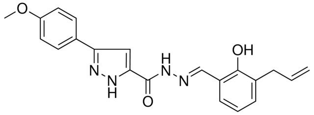 5-(4-MEO-PH)-2H-PYRAZOLE-3-CARBOXYLIC ACID (3-ALLYL-2-HO-BENZYLIDENE)-HYDRAZIDE