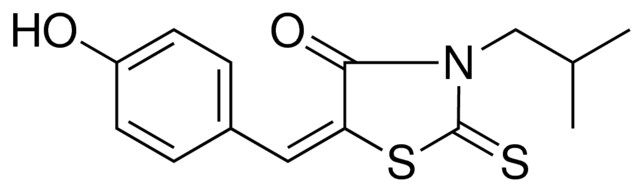 5-(4-HYDROXYBENZYLIDENE)-3-ISOBUTYL-2-THIOXO-1,3-THIAZOLIDIN-4-ONE