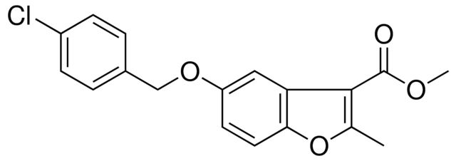 5-(4-CHLORO-BENZYLOXY)-2-METHYL-BENZOFURAN-3-CARBOXYLIC ACID METHYL ESTER