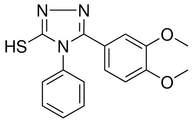 5-(3,4-DIMETHOXY-PHENYL)-4-PHENYL-4H-(1,2,4)TRIAZOLE-3-THIOL