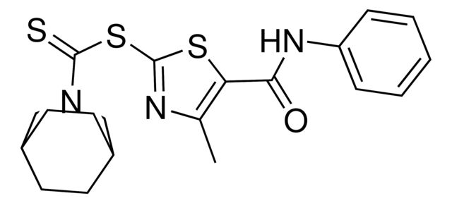 5-(anilinocarbonyl)-4-methyl-1,3-thiazol-2-yl 3-azabicyclo[3.2.2]nonane-3-carbodithioate