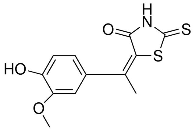 5-(ALPHA-METHYLVANILLYLIDENE)RHODANINE