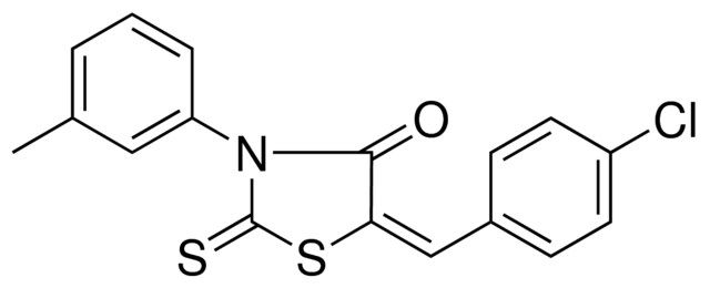 5-(4-CHLORO-BENZYLIDENE)-2-THIOXO-3-M-TOLYL-THIAZOLIDIN-4-ONE