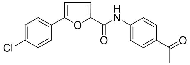 5-(4-CHLORO-PHENYL)-FURAN-2-CARBOXYLIC ACID (4-ACETYL-PHENYL)-AMIDE