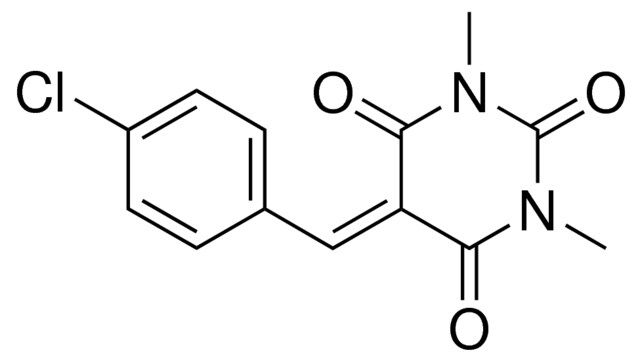 5-(4-CHLORO-BENZYLIDENE)-1,3-DIMETHYL-PYRIMIDINE-2,4,6-TRIONE