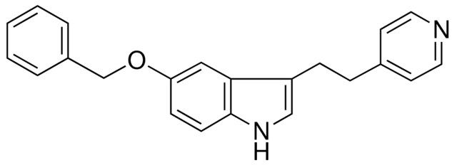 5-(benzyloxy)-3-[2-(4-pyridinyl)ethyl]-1H-indole