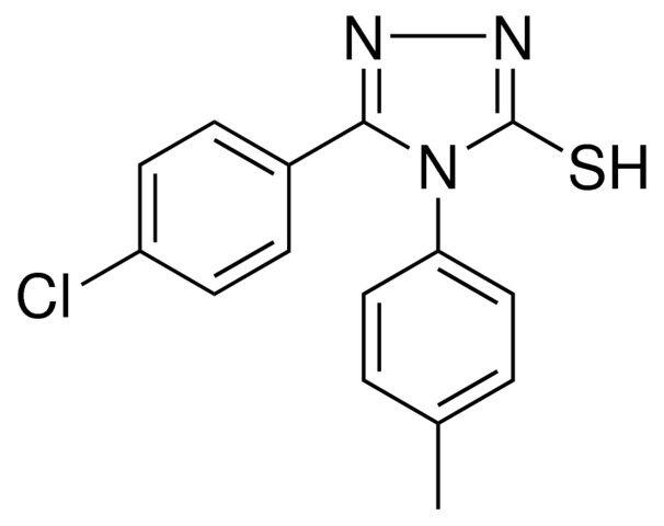 5-(4-CHLORO-PHENYL)-4-P-TOLYL-4H-(1,2,4)TRIAZOLE-3-THIOL