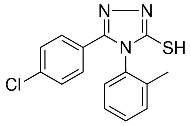 5-(4-CHLORO-PHENYL)-4-O-TOLYL-4H-(1,2,4)TRIAZOLE-3-THIOL