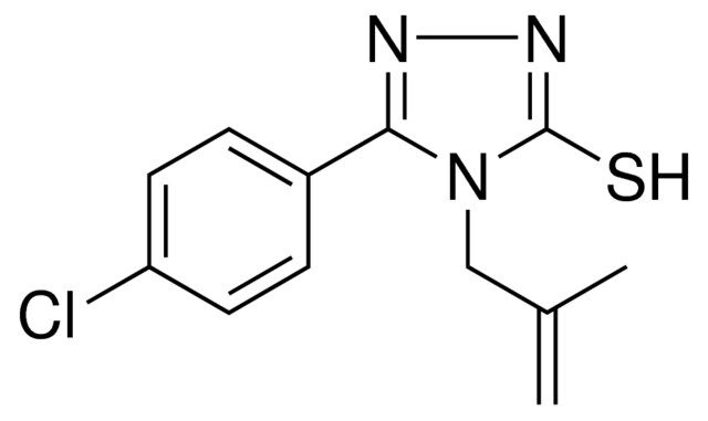 5-(4-CHLORO-PHENYL)-4-(2-METHYL-ALLYL)-4H-(1,2,4)TRIAZOLE-3-THIOL