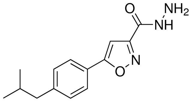 5-(4-ISOBUTYLPHENYL)-3-ISOXAZOLECARBOHYDRAZIDE