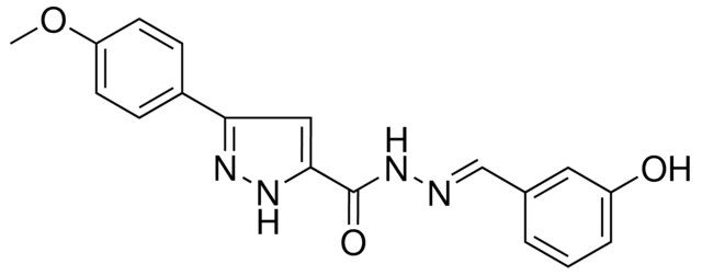 5-(4-MEO-PHENYL)-2H-PYRAZOLE-3-CARBOXYLIC ACID (3-HYDROXY-BENZYLIDENE)-HYDRAZIDE