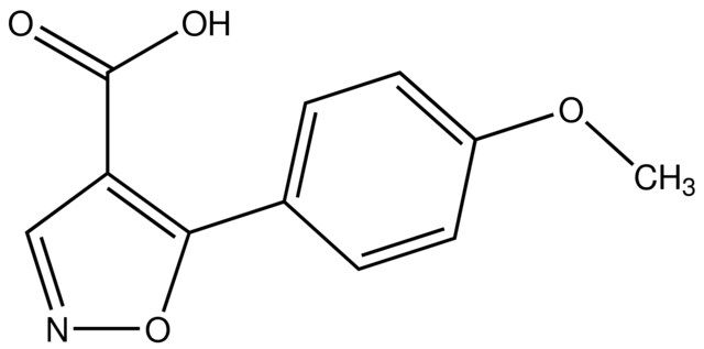 5-(4-Methoxyphenyl)-4-isoxazolecarboxylic acid