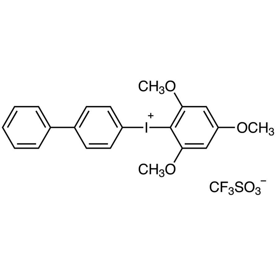 4-Biphenylyl(2,4,6-trimethoxyphenyl)iodonium Trifluoromethanesulfonate