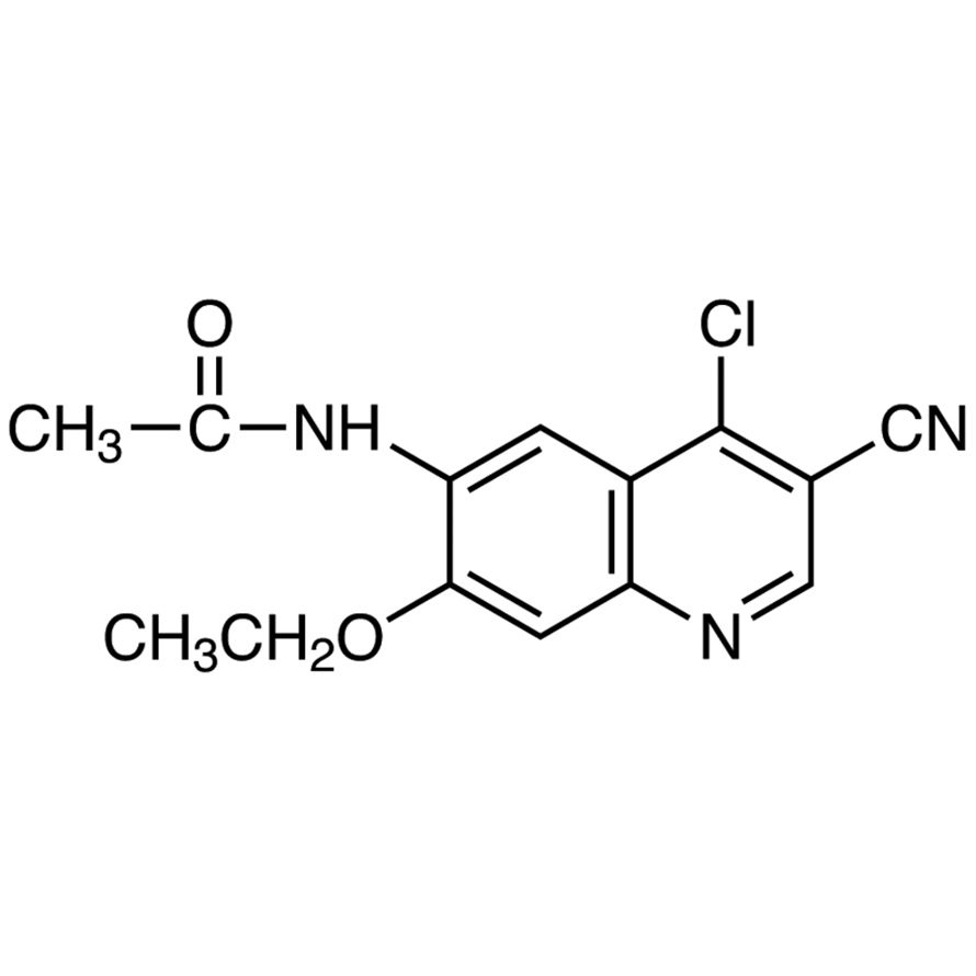 N-(4-Chloro-3-cyano-7-ethoxy-6-quinolinyl)acetamide