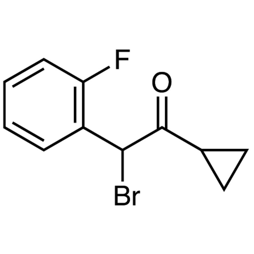 2-Bromo-2-(2-fluorophenyl)-1-cyclopropylethanone