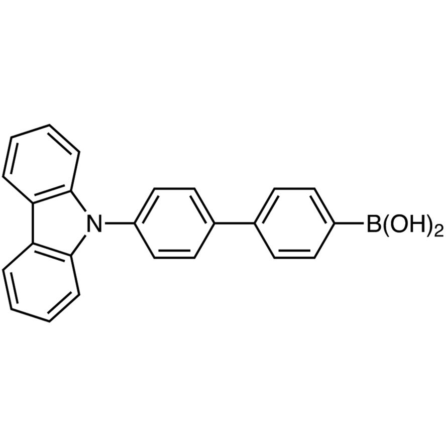 [4'-(Carbazol-9-yl)-4-biphenylyl]boronic Acid (contains varying amounts of Anhydride)