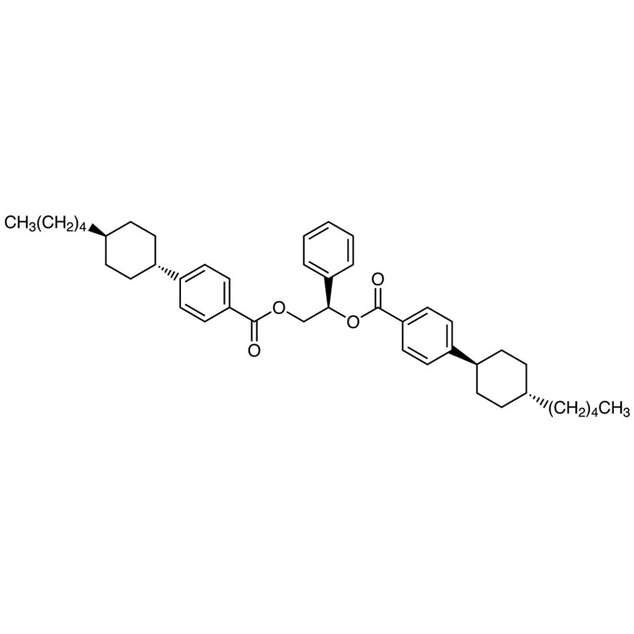 (R)-1-Phenyl-1,2-ethanediyl Bis[4-(trans-4-pentylcyclohexyl)benzoate]