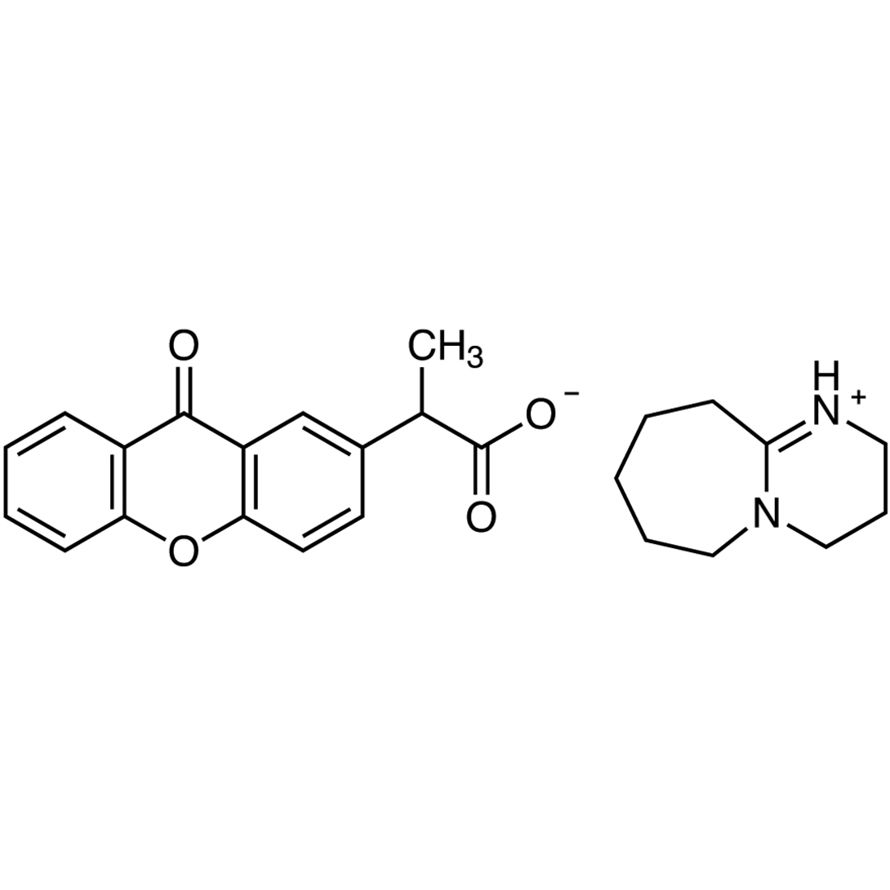 2-(9-Oxoxanthen-2-yl)propionic Acid 1,8-Diazabicyclo[5.4.0]undec-7-ene Salt