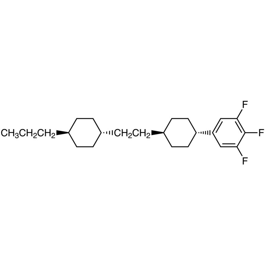 1,2,3-Trifluoro-5-[trans-4-[2-(trans-4-propylcyclohexyl)ethyl]cyclohexyl]benzene