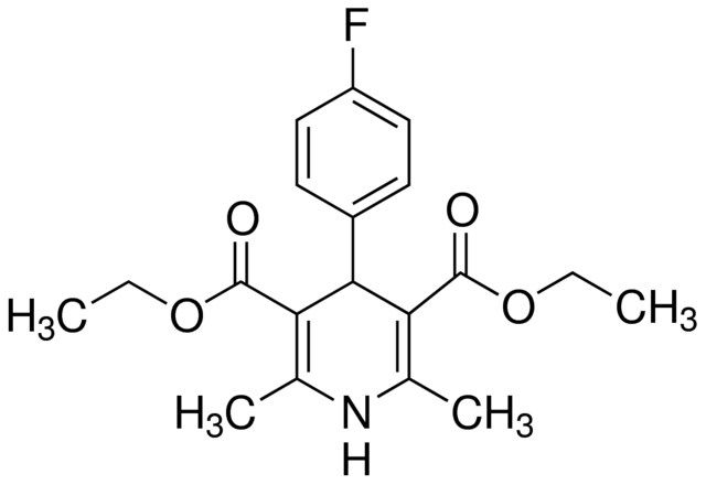 Diethyl 1,4-dihydro-2,6-dimethyl-4-(4-fluorophenyl)-3,5-pyridinedicarboxylate