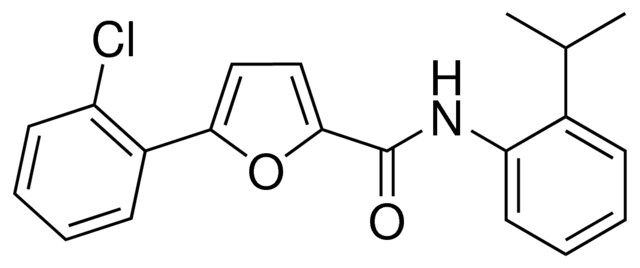 5-(2-CHLOROPHENYL)-N-(2-ISOPROPYLPHENYL)-2-FURAMIDE