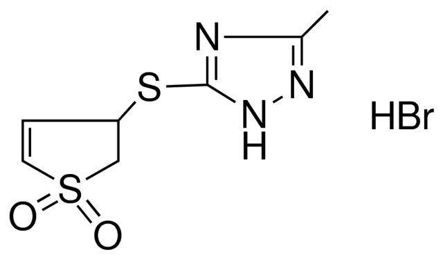 5-(1,1-DIOXO-2,3-2H-1H-THIOPHEN-3-YLSULFANYL)-3-ME-1H-(1,2,4)TRIAZOLE, HBR