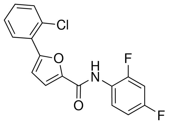 5-(2-CHLOROPHENYL)-N-(2,4-DIFLUOROPHENYL)-2-FURAMIDE