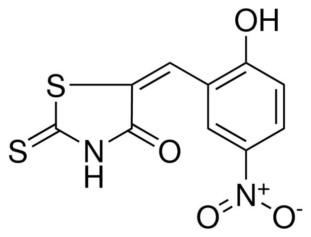 5-(2-HYDROXY-5-NITRO-BENZYLIDENE)-2-THIOXO-THIAZOLIDIN-4-ONE