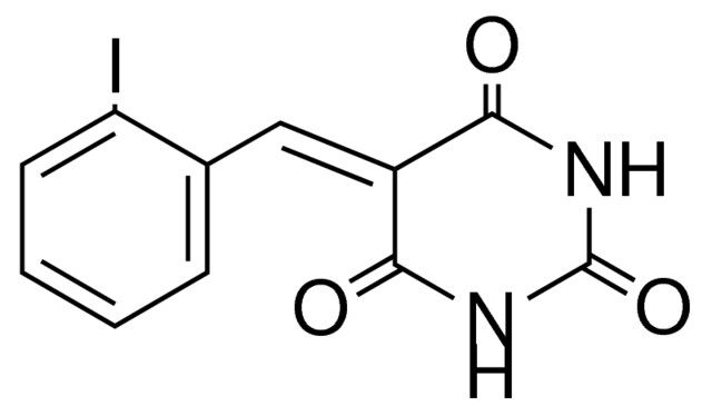 5-(2-IODO-BENZYLIDENE)-PYRIMIDINE-2,4,6-TRIONE