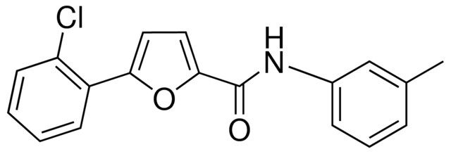 5-(2-CHLOROPHENYL)-N-(3-METHYLPHENYL)-2-FURAMIDE