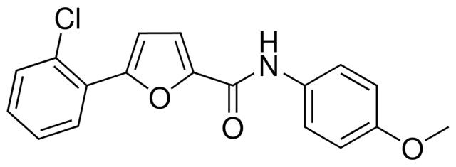 5-(2-CHLOROPHENYL)-N-(4-METHOXYPHENYL)-2-FURAMIDE