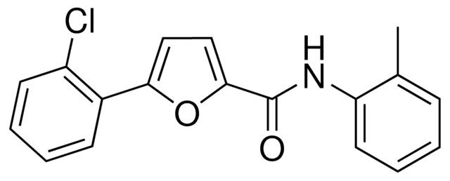 5-(2-CHLOROPHENYL)-N-(2-METHYLPHENYL)-2-FURAMIDE