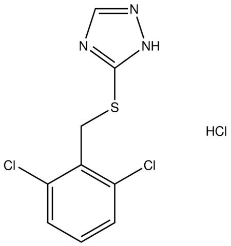 5-[(2,6-dichlorobenzyl)sulfanyl]-1H-1,2,4-triazole hydrochloride