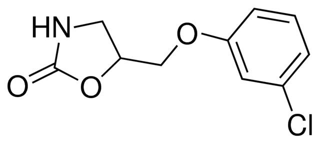 5-[(3-chlorophenoxy)methyl]-1,3-oxazolidin-2-one