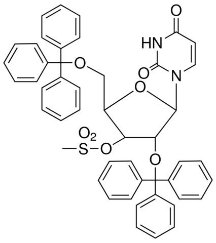 5-(2,4-dioxo-3,4-dihydropyrimidin-1(2H)-yl)-4-(trityloxy)-2-(trityloxymethyl)tetrahydrofuran-3-yl methanesulfonate