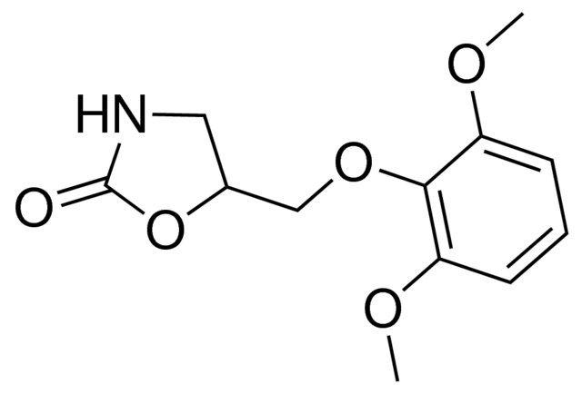 5-[(2,6-dimethoxyphenoxy)methyl]-1,3-oxazolidin-2-one