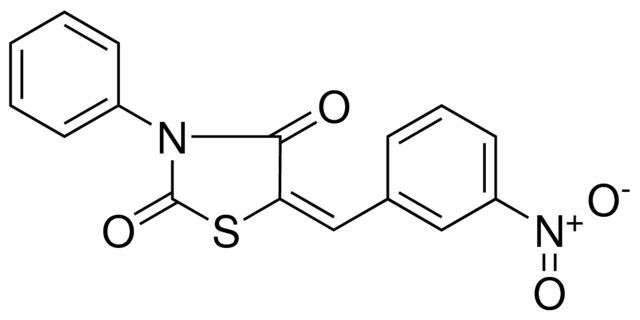 5-(3-NITRO-BENZYLIDENE)-3-PHENYL-THIAZOLIDINE-2,4-DIONE