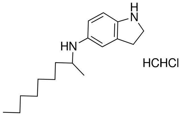 5-(1-METHYLOCTYLAMINO)INDOLINE DIHYDROCHLORIDE