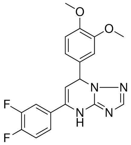 5-(3,4-DI-F-PH)-7-(3,4-DIMETHOXY-PH)-4,7-DIHYDRO(1,2,4)TRIAZOLO(1,5-A)PYRIMIDINE