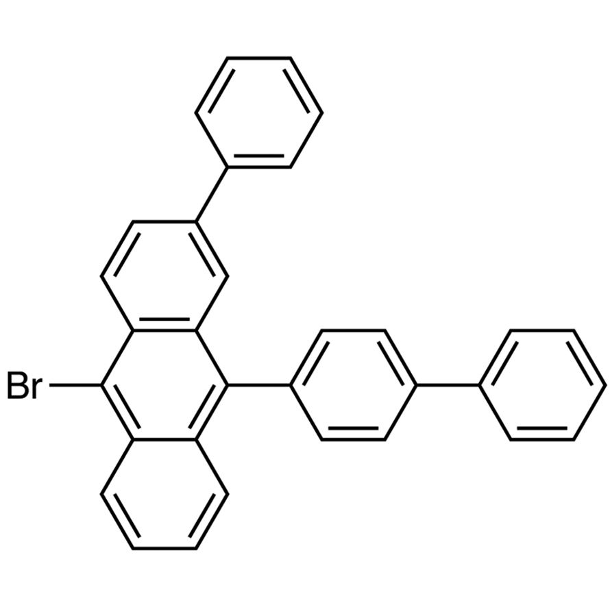 9-([1,1'-Biphenyl]-4-yl)-10-bromo-2-phenylanthracene