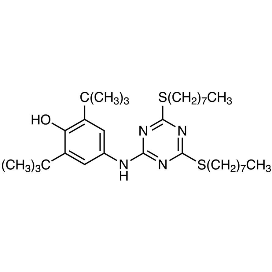 4-[[4,6-Bis(n-octylthio)-1,3,5-triazin-2-yl]amino]-2,6-di-tert-butylphenol