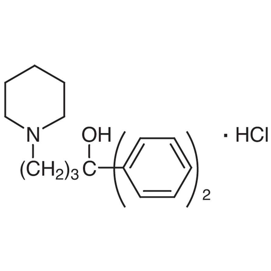 1,1-Diphenyl-4-piperidino-1-butanol Hydrochloride