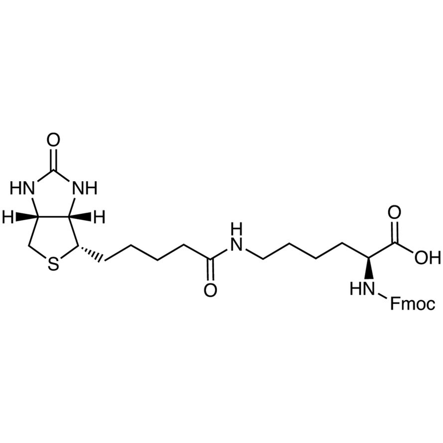 N<sup>α</sup>-[(9H-Fluoren-9-ylmethoxy)carbonyl]-N<sup>ε</sup>-biotinyl-L-lysine