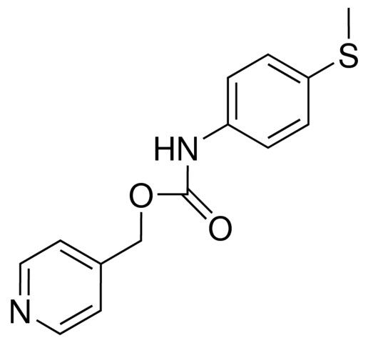 4-PYRIDYLMETHYL N-(4-(METHYLTHIO)PHENYL)CARBAMATE