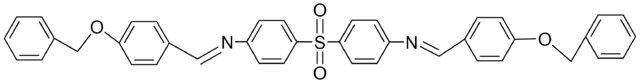 4,4'-SULFONYLBIS(N-(4-BENZYLOXYBENZYLIDENE)ANILINE)