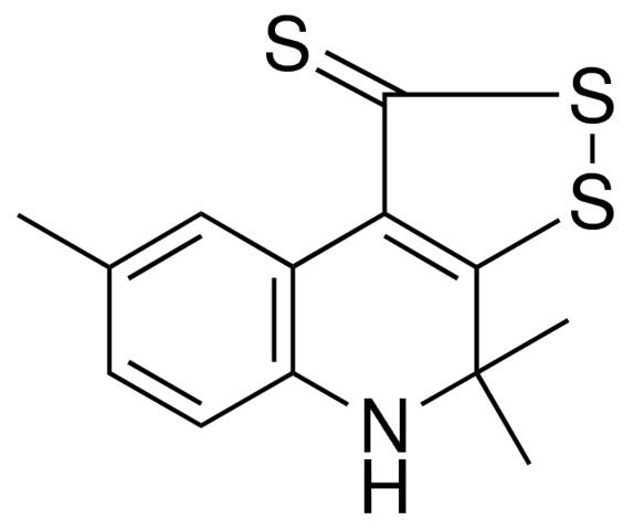 4,4,8-TRIMETHYL-4,5-DIHYDRO-2,3-DITHIA-5-AZA-CYCLOPENTA(A)NAPHTHALENE-1-THIONE