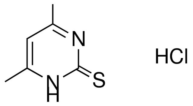 4,6-DIMETHYL-1H-PYRIMIDINE-2-THIONE, HYDROCHLORIDE