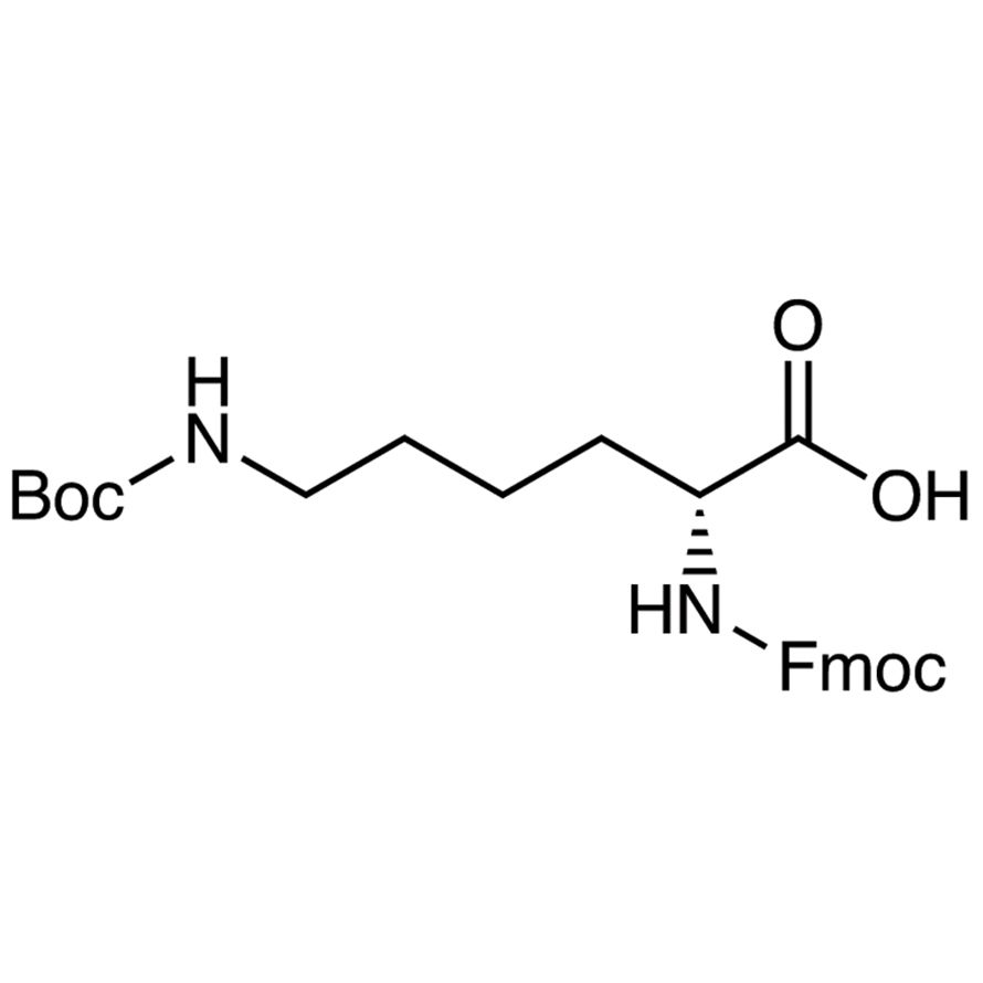 N<sup>ε</sup>-(tert-Butoxycarbonyl)-N<sup>α</sup>-[(9H-fluoren-9-ylmethoxy)carbonyl]-D-lysine