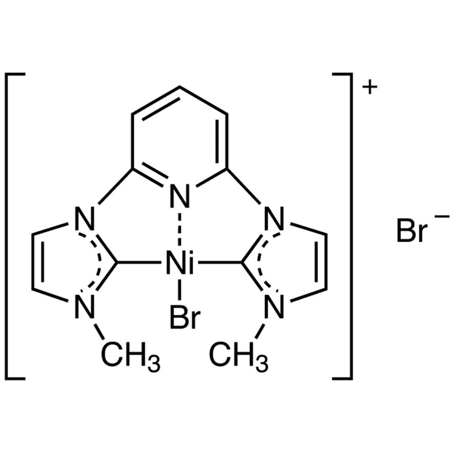 Bromo[(2,6-pyridinediyl)bis(3-methyl-1-imidazolyl-2-ylidene)]nickel Bromide